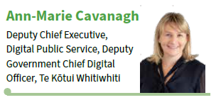 Ann-Marie Cavanagh Deputy Chief Executive, Digital Public Service, Deputy Government Chief Digital Officer Te Kōtui Whitiwhiti Ann-Marie Cavanagh Deputy Chief Executive, Digital Public Service, Deputy Government Chief Digital Officer Te Kōtui Whitiwhiti