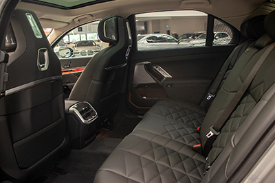 Class-1 vehicle - interior (back seat view)